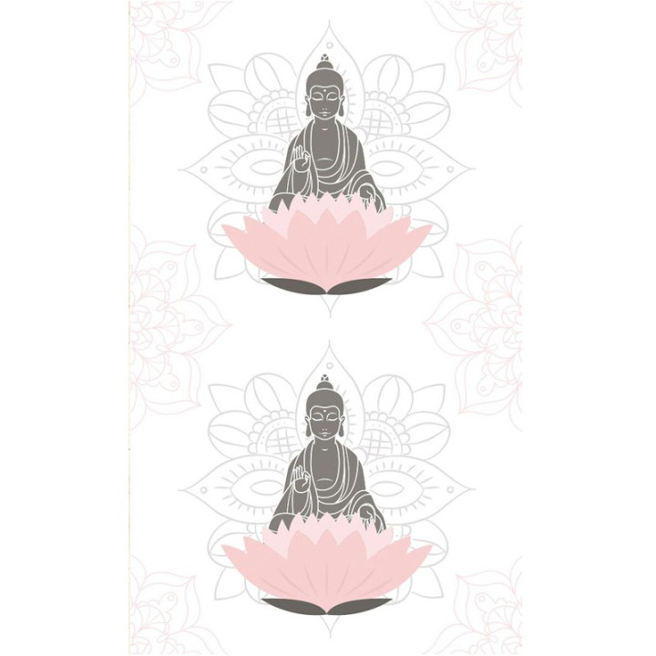 Chemin de table - Bouddha - 30 cm x 5 m | Le Géant de la Fête