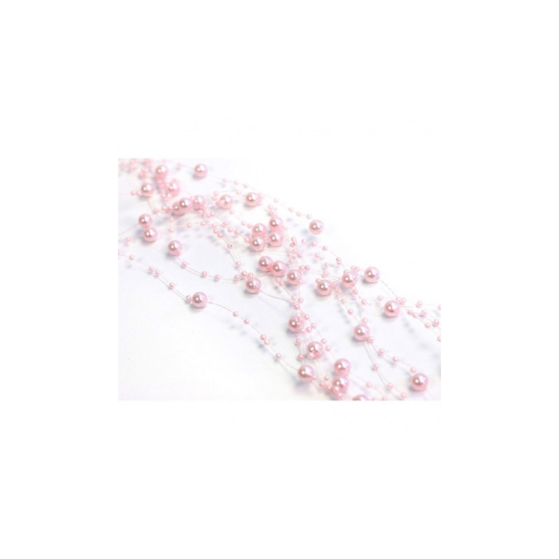 Guirlande de perles de cristal en plastique transparent, 30 mètres, 2 pièces, rouleau de perles de cristal en acrylique. | Leroy Merlin