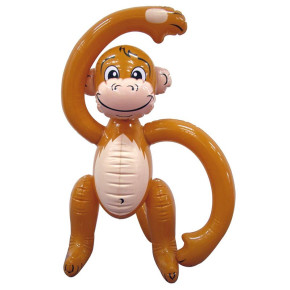Singe gonflable 26 x 60 cm | Le Géant de la Fête