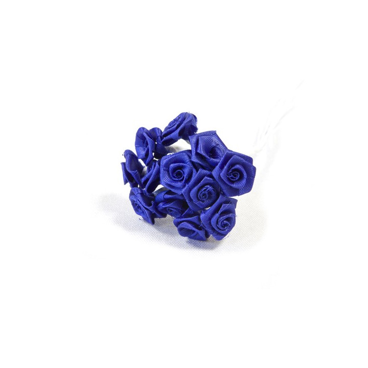 Mini roses en satin - bouquet de 48 | Le Géant de la Fête