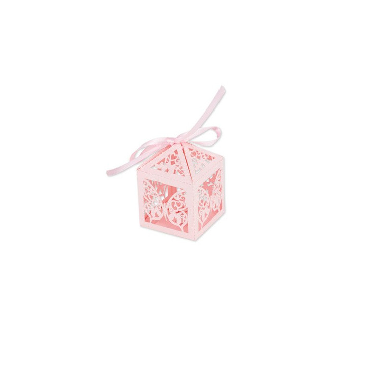 Boîtes à dragées - Papillons dentelle - lot de 20 | Le Géant de la Fête