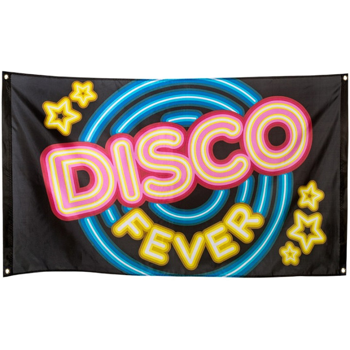 Bannière - Disco Fever - 90 cm x 1.50 m | Le Géant de la Fête