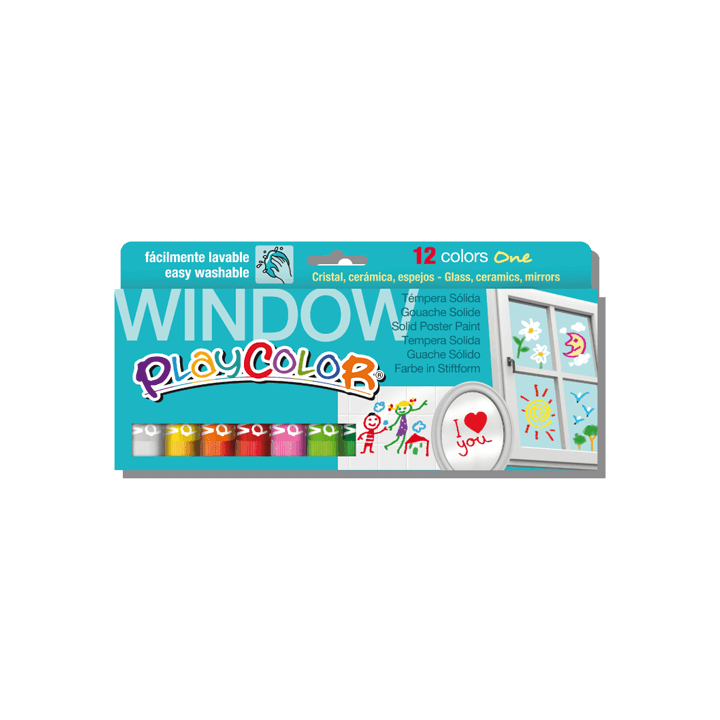 Gouache Window (12 sticks) | Le Géant de la Fête