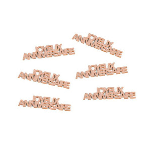 Confettis de table "Joyeux anniversaire" - lot de 6 | Le Géant de la Fête
