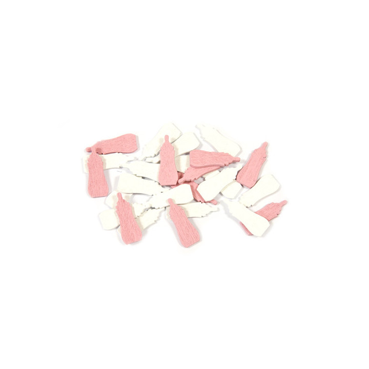 Confettis de table bois - Biberon - lot de 28 | Le Géant de la Fête