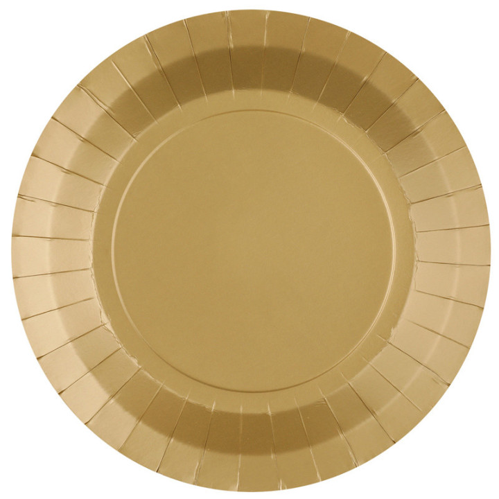 Assiettes en fibres - 22.5 cm - lot de 10 | Le Géant de la Fête