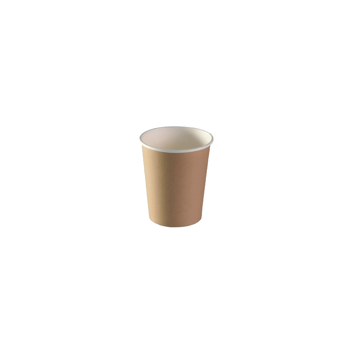 Gobelets kraft brun 17,5 cl (lot de 100) | Le Géant de la Fête