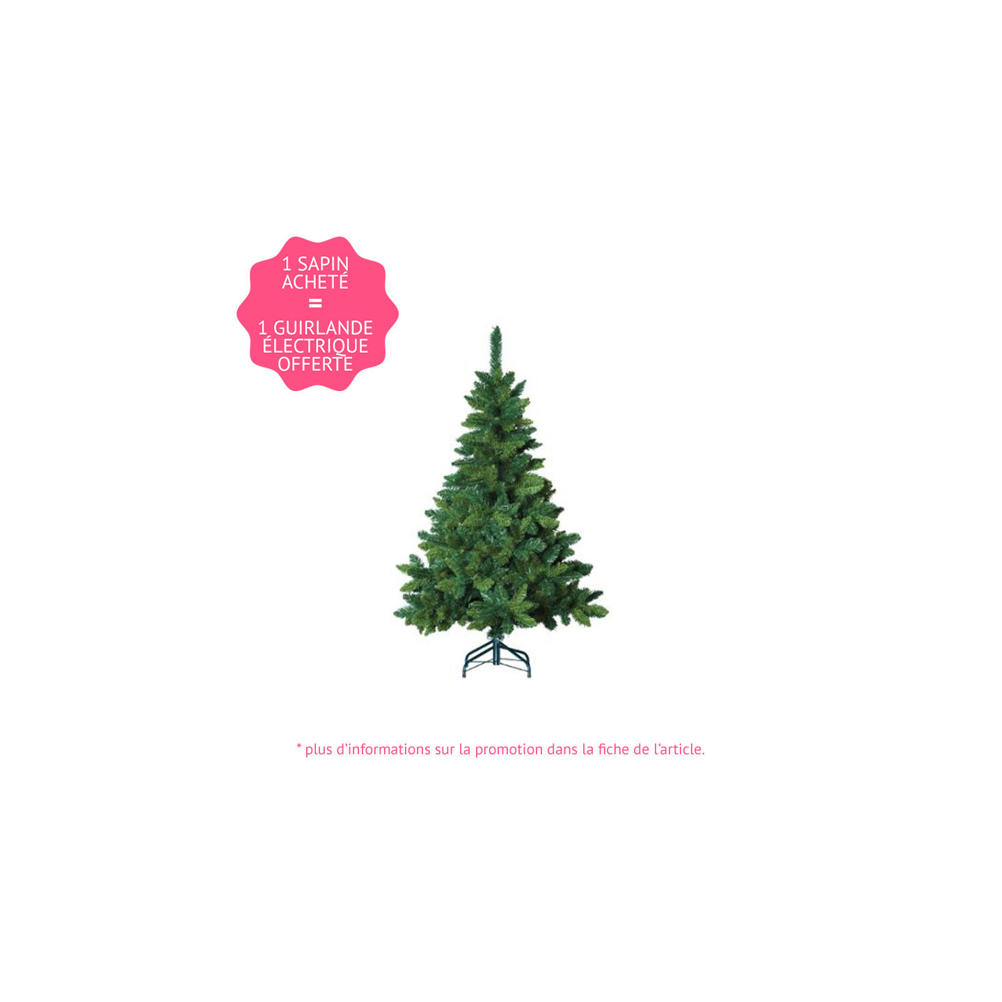 Sapin De Noël Artificiel JJA Blooming 70 Cm - Petit Arbre Vert Premium Pour Décoration Intérieure