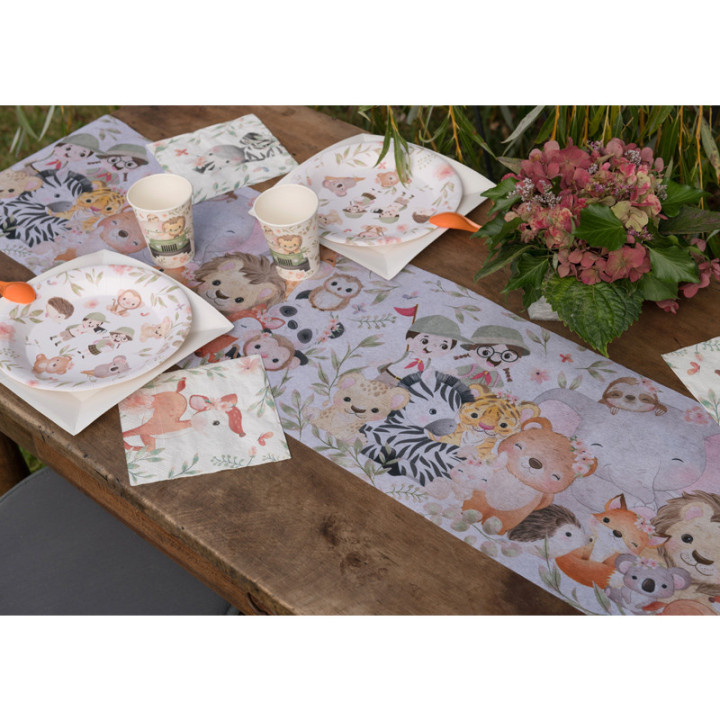 Serviettes - Explorateur - lot de 20 | Le Géant de la Fête