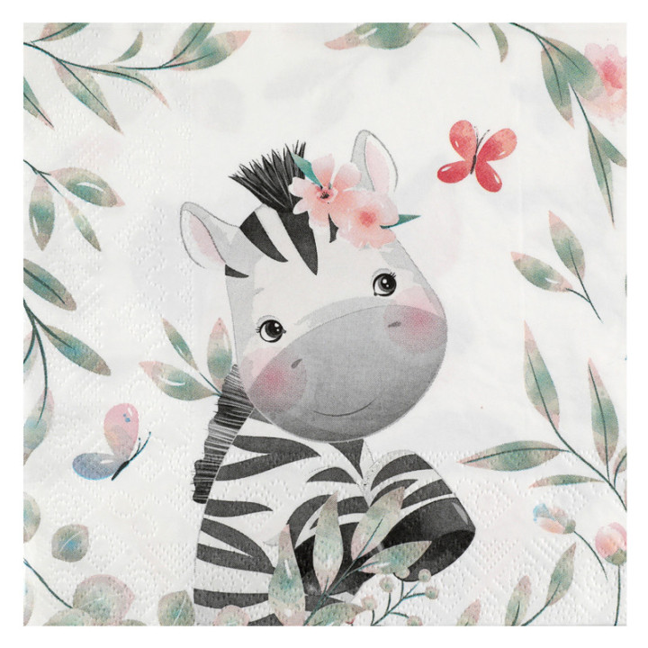 Serviettes - Explorateur - lot de 20 | Le Géant de la Fête