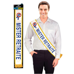 Écharpe "Mister Retraite" | Le Géant de la Fête