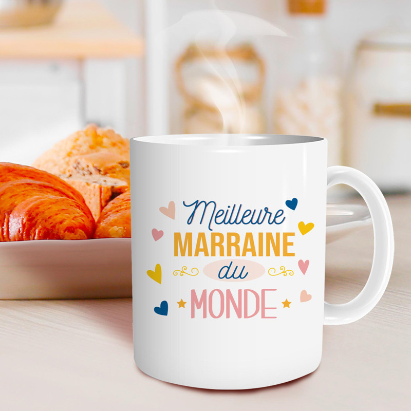 Mug "Meilleure Marraine du monde" | Le Géant de la Fête