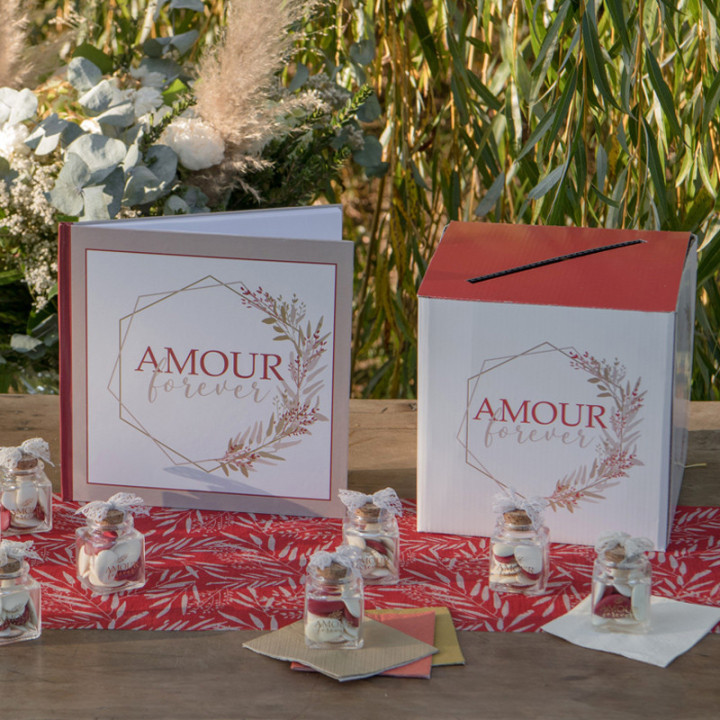 Pot à dragées - Amour Forever | Le Géant de la Fête