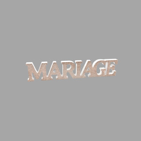 Décoration de table "Mariage" - Face pailletée | Le Géant de la Fête
