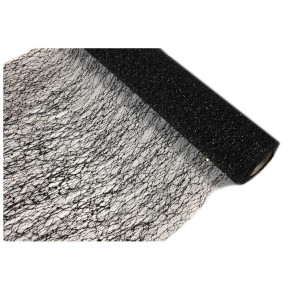Chemin de table - Résille et paillettes - 28 cm x 5 m | Le Géant de la Fête