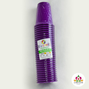 Gobelets réutilisables - 25 cl - lot de 30 | Le Géant de la Fête