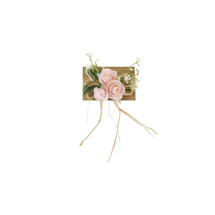 Rosettes avec lien en raphia - 10 cm | Le Géant de la Fête