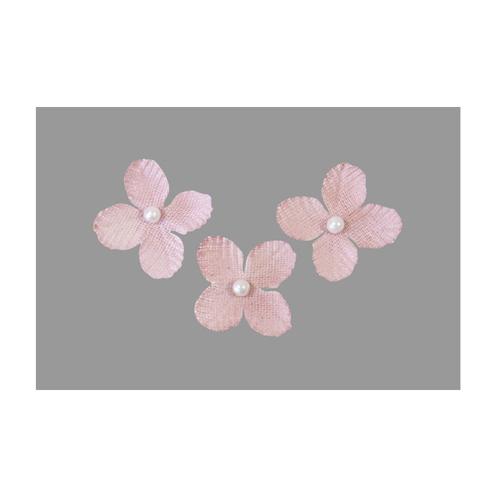Fleurs avec une perle - lot de 12 | Le Géant de la Fête