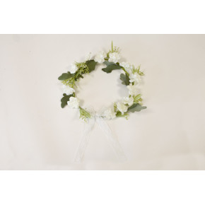 Couronne de fleurs et feuilles - Dentelle | Le Géant de la Fête