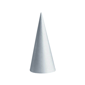 Cône Styro en polystyrène - 20 cm | Le Géant de la Fête