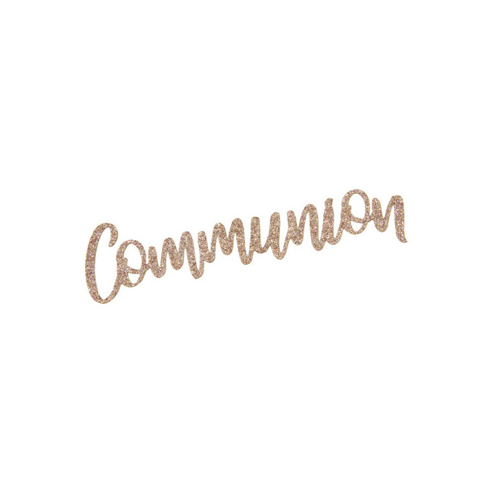Décoration de table "Communion" en tissu - lot de 2 | Le Géant de la Fête