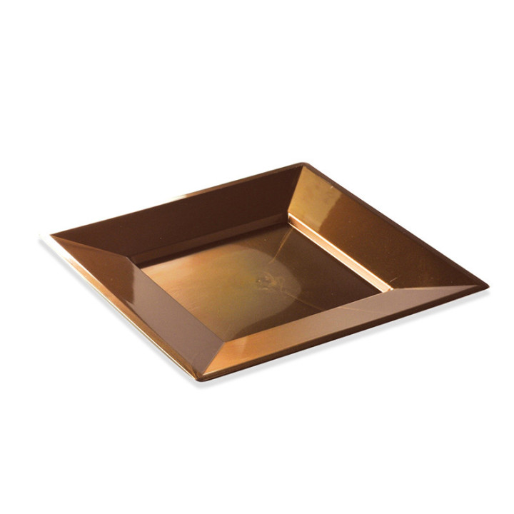 Assiettes à dessert carrées - Haute Qualité - lot de 12 | Le Géant de la Fête