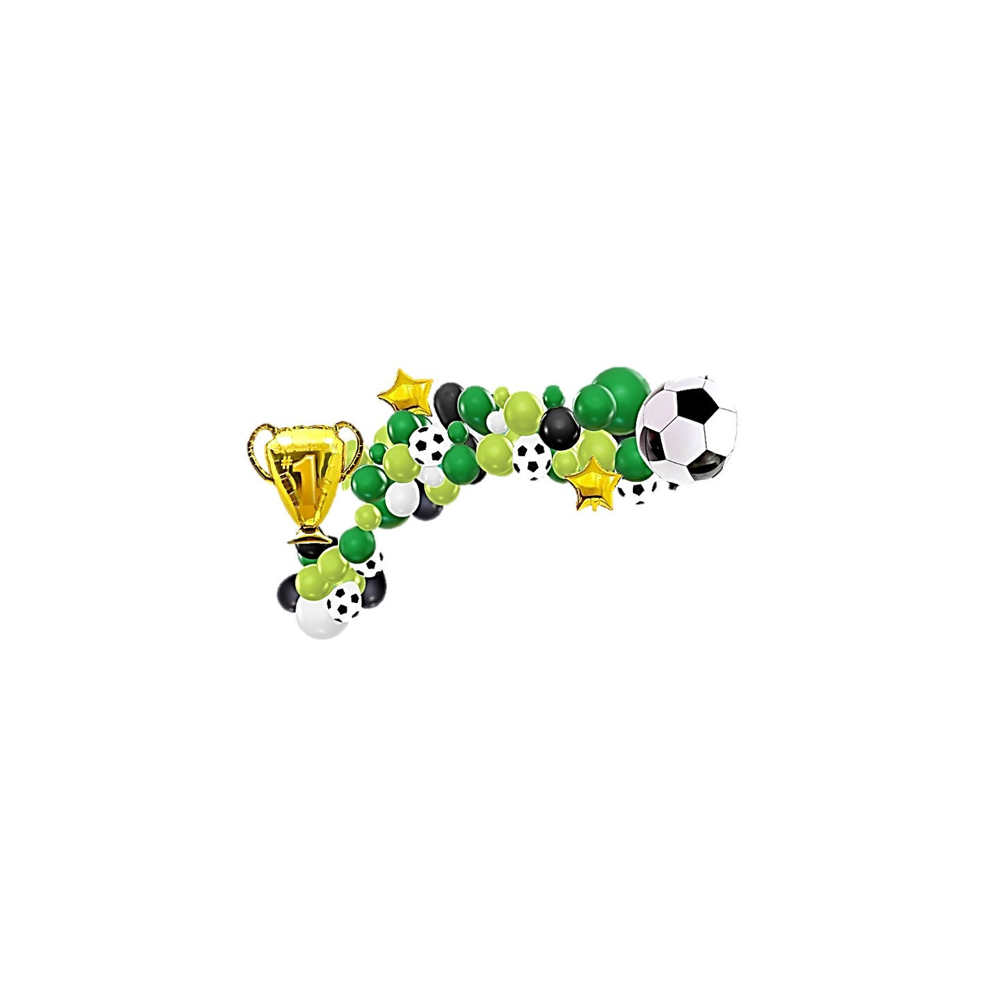 6 Bagues Football Enfant – Ballon, Maillot, Trophée, Chaussures, Gants Et Terrain – Métal Ajustable, Cadeau Anniversaire Et Fête Sportive