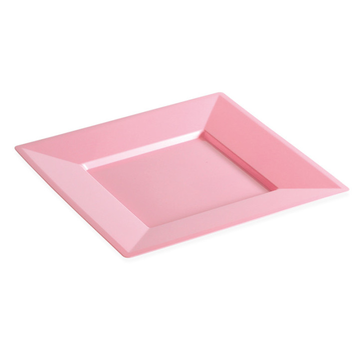 Assiettes carrées - Haute Qualité - lot de 12 | Le Géant de la Fête