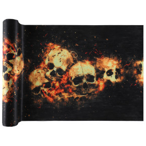 Chemin de table - Skull - 30 cm x 5 m | Le Géant de la Fête