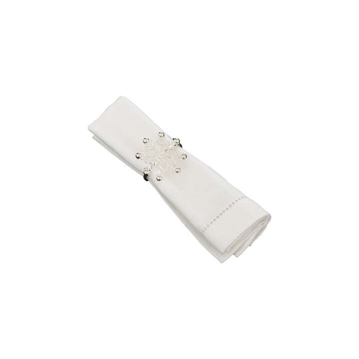 Ronds de serviettes - Flocon - lot de 2 | Le Géant de la Fête