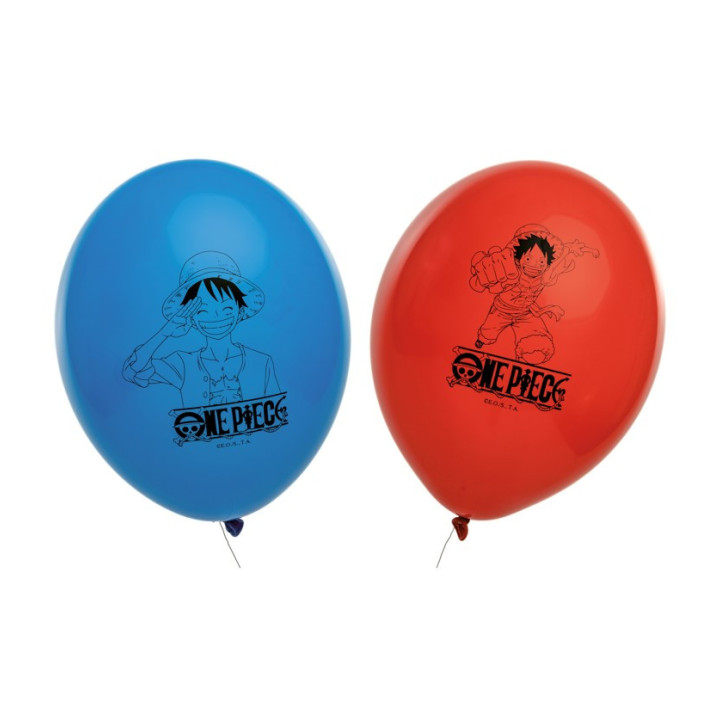 Ballons de baudruche - One Piece - lot de 6 | Le Géant de la Fête