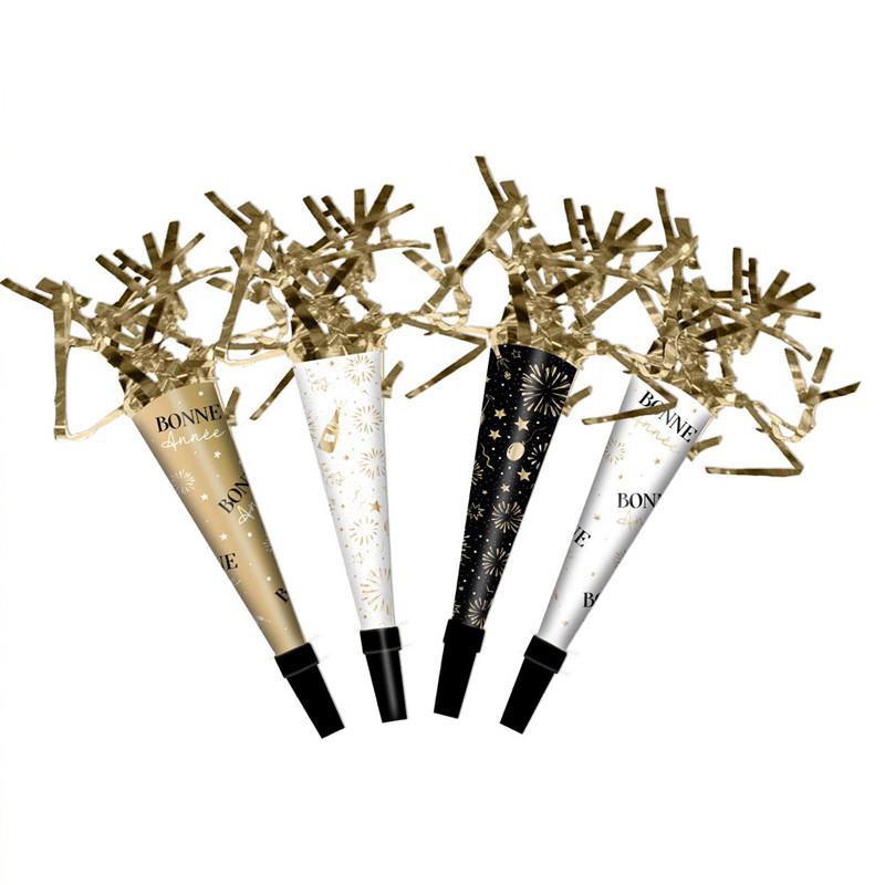 Lot De 3 Vuvuzelas FUN FAN LINE - Détachables Et Colorées - +110 DB - Pour Matchs, Fêtes Et Anniversaires - Rouge
