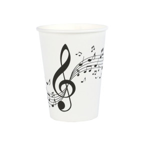 Gobelets - Gamme musicale - lot de 10 | Le Géant de la Fête