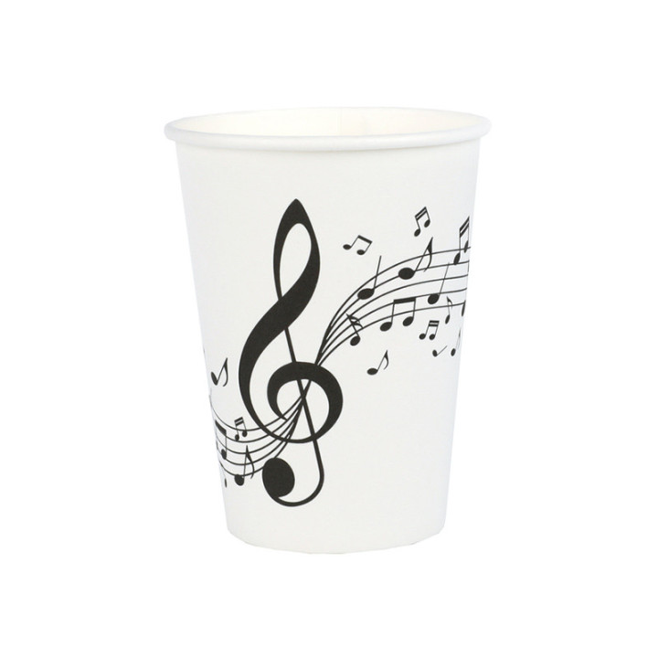 Gobelets - Gamme musicale - lot de 10 | Le Géant de la Fête