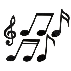 Confettis de table - Gamme musicale - lot de 10 | Le Géant de la Fête