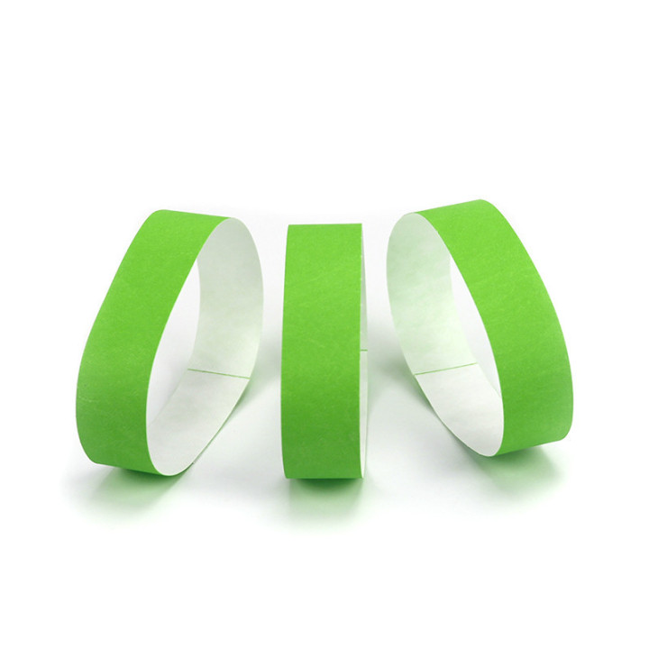 Bracelets d'identification fluo Tyvek (lot de 100) | Le Géant de la Fête
