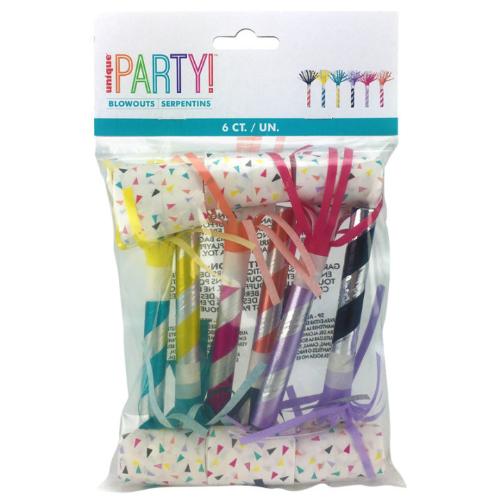 Sans-gênes tube - lot de 6 | Le Géant de la Fête