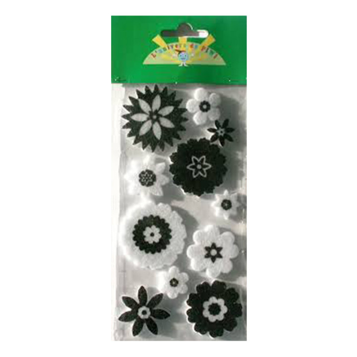 Fleurs en feutrine - lot de 10 | Le Géant de la Fête