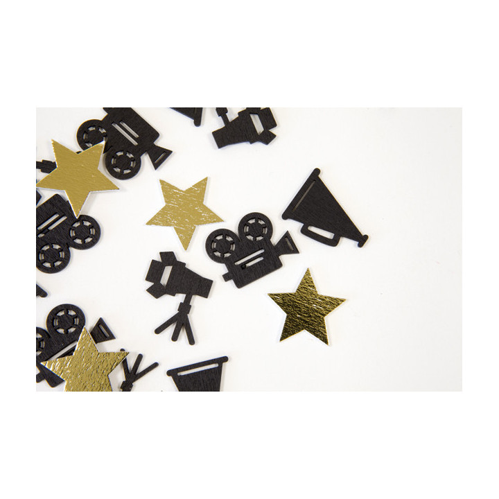 Confettis de table - Cinéma - lot de 16 | Le Géant de la Fête