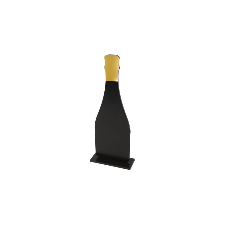 Porte-menu - Bouteille de vin pétillant | Le Géant de la Fête