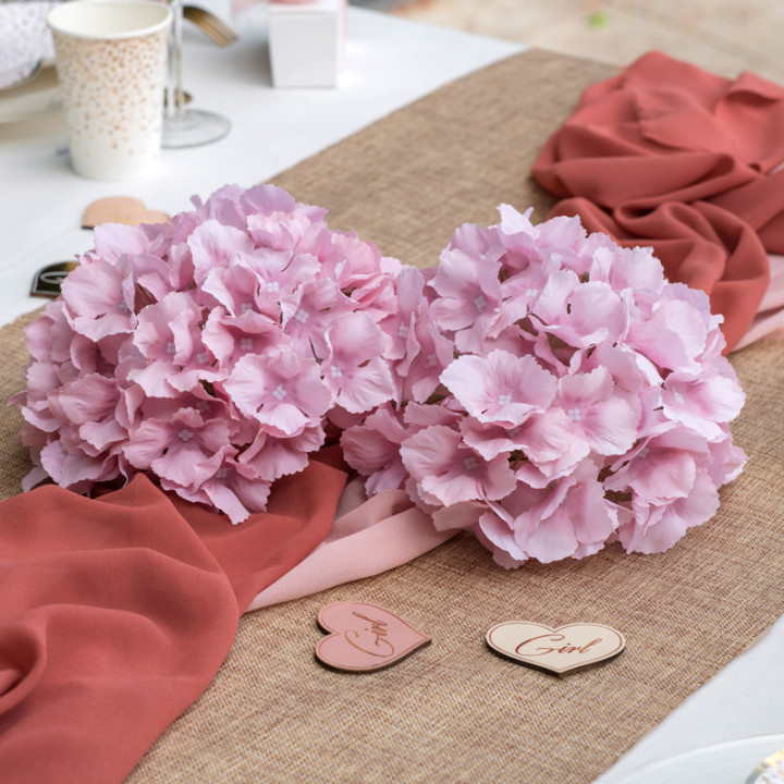 Boule d'hortensia - Rose | Le Géant de la Fête