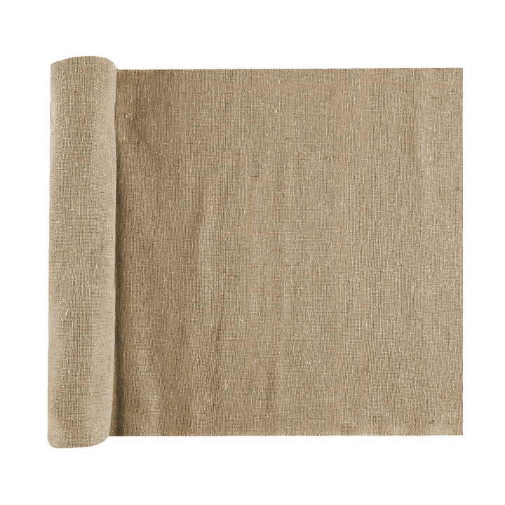 Chemin de table - Naturel léger - 36 cm x 5 m - Beige | Le Géant de la Fête