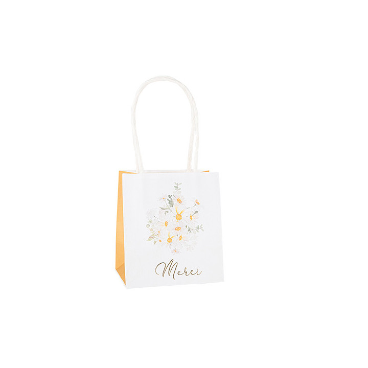 Sacs "Merci" - Daisy - lot de 6 | Le Géant de la Fête