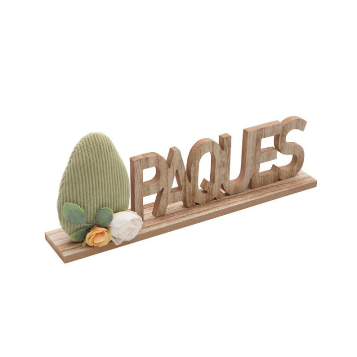 Centre de table "Pâques" - Oeuf velvet | Le Géant de la Fête