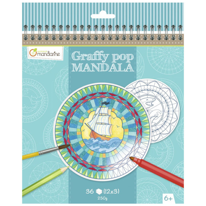 Coloriage - Mandala - Marin | Le Géant de la Fête