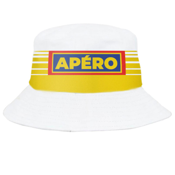 Bob "Apéro" - Blanc et jaune | Le Géant de la Fête