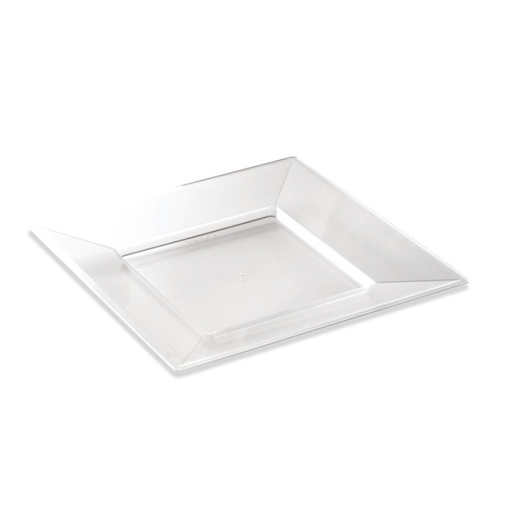 Grandes assiettes carrées - Haute Qualité - lot de 4 | Le Géant de la Fête