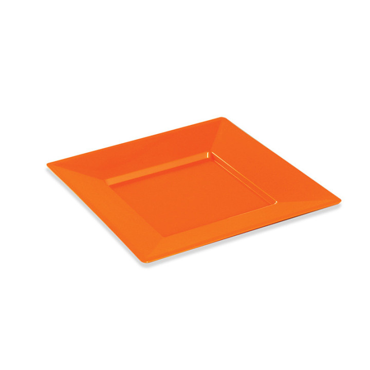 Grandes assiettes carrées - Haute Qualité - lot de 4 | Le Géant de la Fête