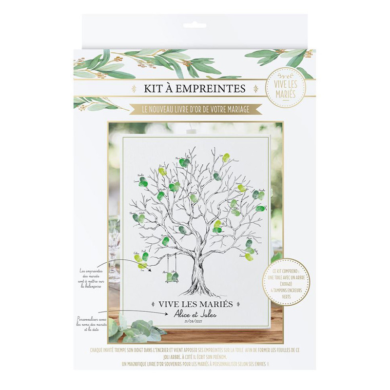 Kit Empreintes Mains Bébé Kit Empreintes Mains Famille - Cadre Kit Empreintes Mains Bébé Kit Empreintes Mains Famille - Cadre