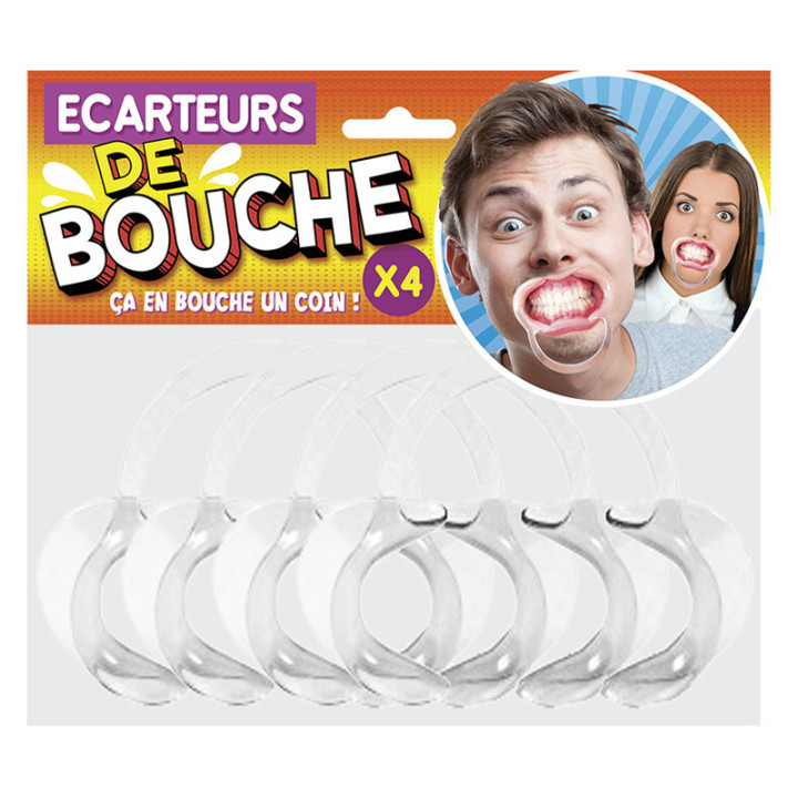 Écarteurs de bouche - lot de 6 | Le Géant de la Fête